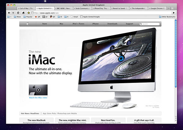 chrome toolbar for mac